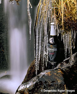 Photographs - Guinness bottle and Icicles