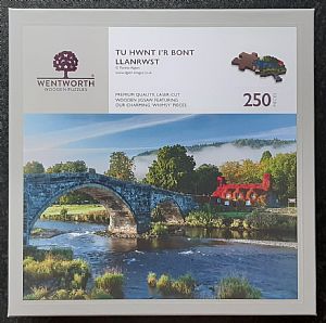 MAXI WOODEN JIGSAW PUZZLES - Tu Hwnt i'r Bont Llanrwst(bridge)NO STOCK