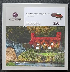 MAXI WOODEN JIGSAW PUZZLES - Tu Hwnt i'r Bont Llanrwst(cottage) NO STOCK