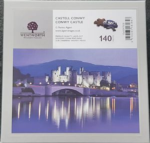 MIDI WOODEN JIGSAW PUZZLES - Conwy Castle