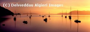 Photographs - Menai Dawn Panoramic*