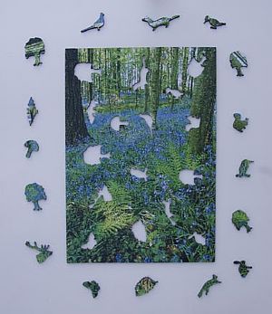 MAXI WOODEN JIGSAW PUZZLES - Ad - Maxi display