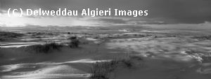 Photographs - Denbigh Moors b&w panoramic*