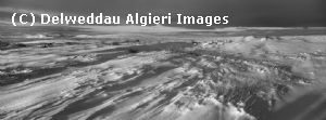 Photographs - Denbigh Moors b&w panoramic*