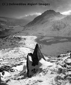 Photographs - Tryfan black & white