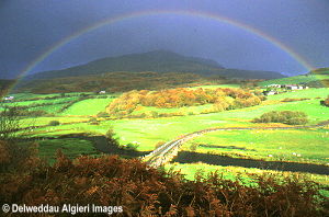 Photographs - Rainbow over Moel Siabod