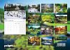 Gardd Bodnant Garden 2026 A4 Calendar LAST FEW - Back cover view